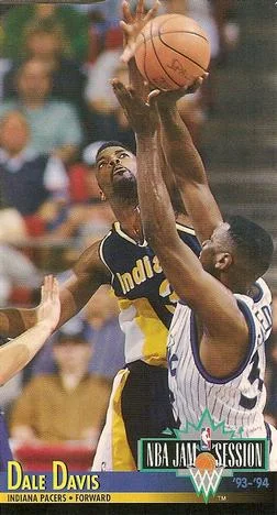 1993-94 Jam Session Dale Davis Variant #86 card image