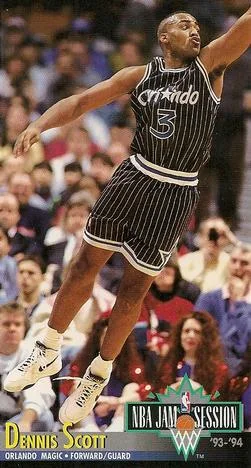 1993-94 Jam Session Dennis Scott Variant #162 card image