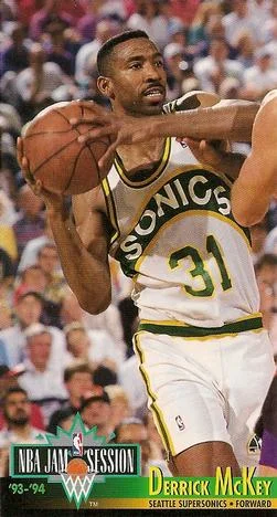 1993-94 Jam Session Derrick McKey Variant #215 card image