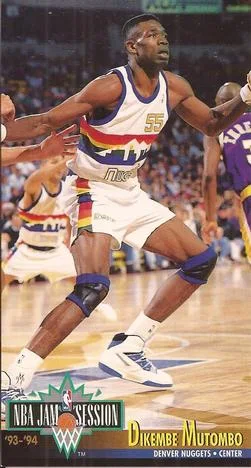 1993-94 Jam Session Dikembe Mutombo Variant #56 card image