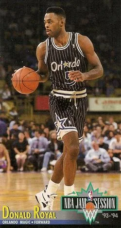 1993-94 Jam Session Donald Royal Variant #161 card image