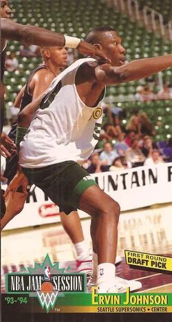 1993-94 Jam Session Ervin Johnson FRDP Variant #213 card image