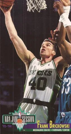 1993-94 Jam Session Frank Brickowski Variant #122 card image