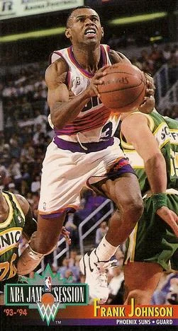 1993-94 Jam Session Frank Johnson Variant #177 card image