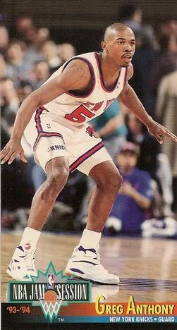 1993-94 Jam Session Greg Anthony Variant #145 card image