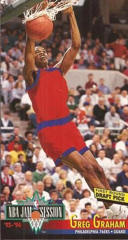 1993-94 Jam Session Greg Graham FRDP Variant #168 card image