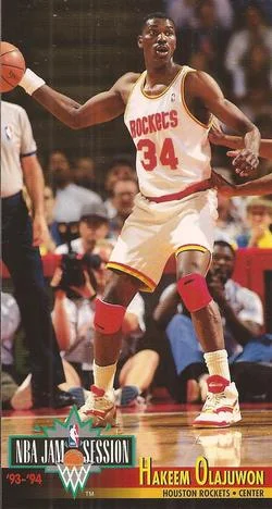 1993-94 Jam Session Hakeem Olajuwon Variant #83 card image