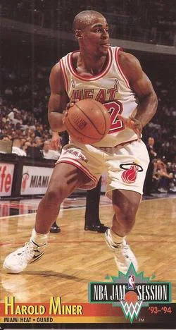 1993-94 Jam Session Harold Miner Variant #113 card image