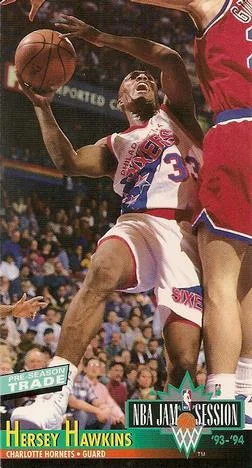 1993-94 Jam Session Hersey Hawkins Variant #21 card image