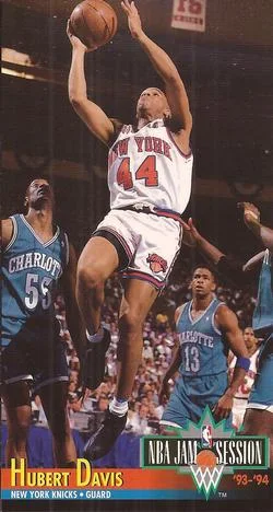 1993-94 Jam Session Hubert Davis Variant #148 card image