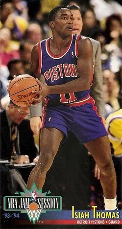 1993-94 Jam Session Isiah Thomas Variant #66 card image