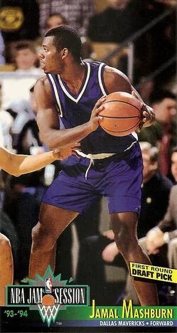 1993-94 Jam Session Jamal Mashburn FRDP Variant #49 card image