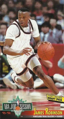 1993-94 Jam Session James Robinson FRDP Variant #190 card image