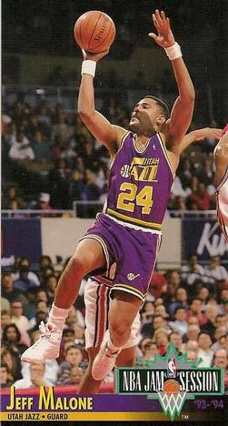 1993-94 Jam Session Jeff Malone Variant #226 card image