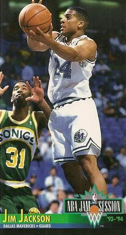1993-94 Jam Session Jim Jackson Variant #48 card image