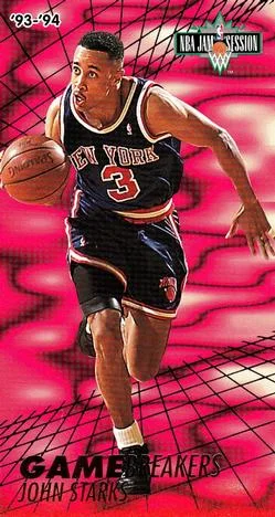 1993-94 Jam Session John Starks Gamebreakers #7 card image