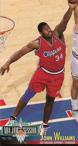 1993-94 Jam Session John Williams Variant #101 card image