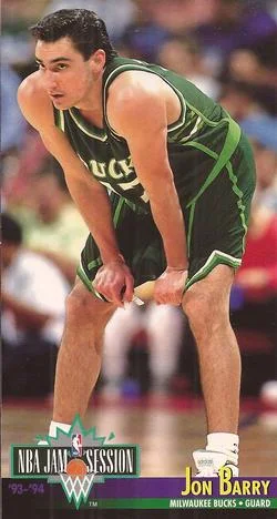 1993-94 Jam Session Jon Barry Variant #121 card image