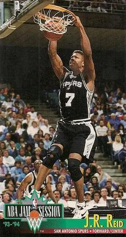 1993-94 Jam Session J.R. Reid Variant #208 card image