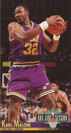 1993-94 Jam Session Karl Malone Variant #227 card image