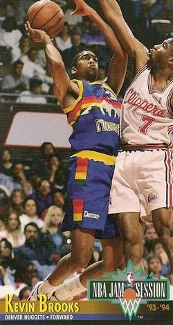 1993-94 Jam Session Kevin Brooks Variant #53 card image