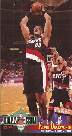 1993-94 Jam Session Kevin Duckworth Variant #232 card image