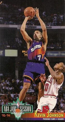1993-94 Jam Session Kevin Johnson Variant #178 card image
