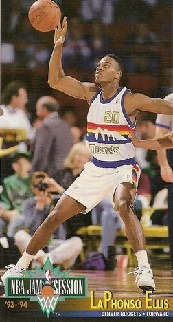 1993-94 Jam Session LaPhonso Ellis Variant #54 card image