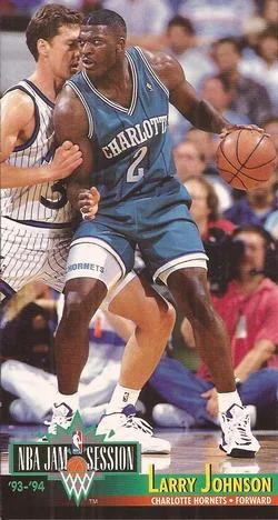 1993-94 Jam Session Larry Johnson Variant #23 card image