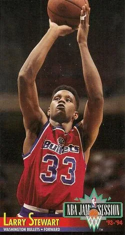 1993-94 Jam Session Larry Stewart Variant #238 card image