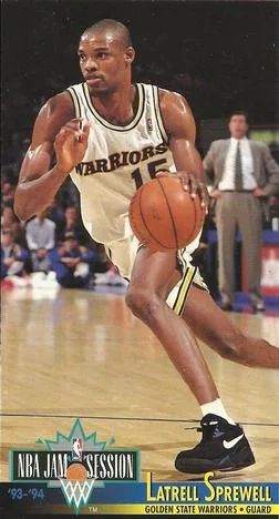 1993-94 Jam Session Latrell Sprewell Variant #74 card image