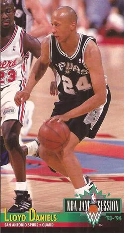 1993-94 Jam Session Lloyd Daniels Variant #204 card image