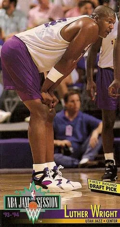 1993-94 Jam Session Luther Wright FRDP Variant #229 card image