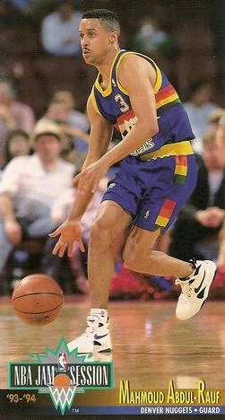 1993-94 Jam Session Mahmoud Abdul-Rauf Variant #52 card image