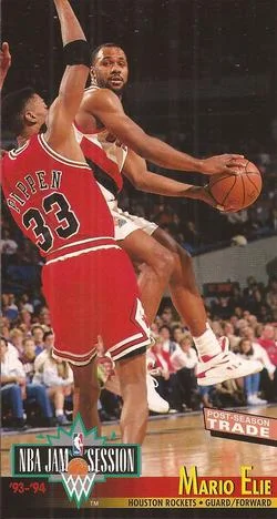 1993-94 Jam Session Mario Elie Variant #79 card image
