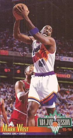 1993-94 Jam Session Mark West Variant #183 card image