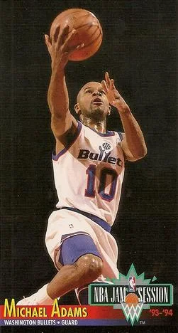 1993-94 Jam Session Michael Adams Variant #230 card image