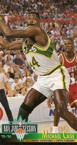 1993-94 Jam Session Michael Cage Variant #211 card image