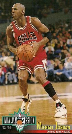 1993-94 Jam Session Michael Jordan Variant #33 card image
