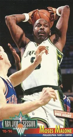 1993-94 Jam Session Moses Malone Variant #170 card image