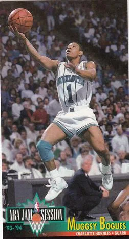 1993-94 Jam Session Muggsy Bogues Variant #17 card image