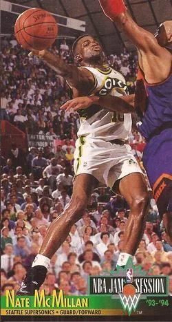 1993-94 Jam Session Nate McMillan Variant #216 card image