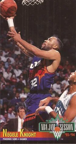 1993-94 Jam Session Negele Knight Variant #179 card image