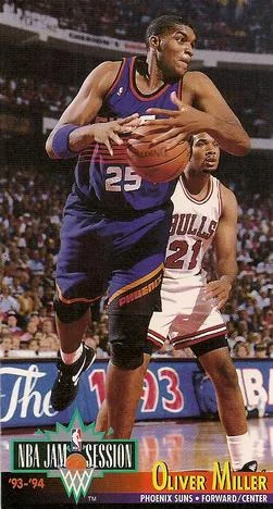 1993-94 Jam Session Oliver Miller Variant #182 card image