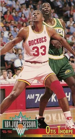 1993-94 Jam Session Otis Thorpe Variant #85 card image