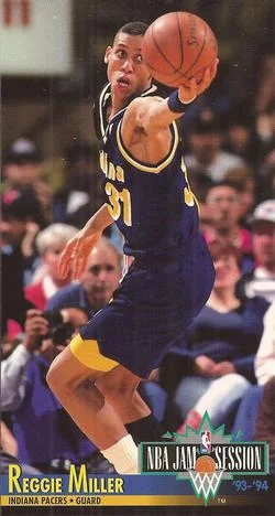 1993-94 Jam Session Reggie Miller Variant #89 card image