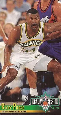 1993-94 Jam Session Ricky Pierce Variant #219 card image