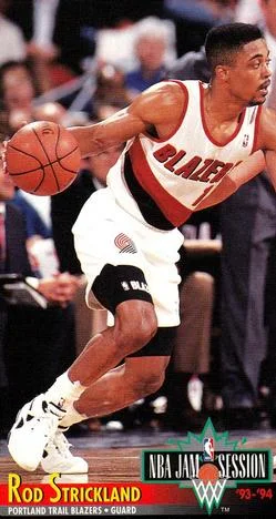 1993-94 Jam Session Rod Strickland Variant #191 card image