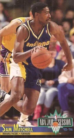 1993-94 Jam Session Sam Mitchell Variant #90 card image