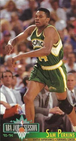 1993-94 Jam Session Sam Perkins Variant #218 card image